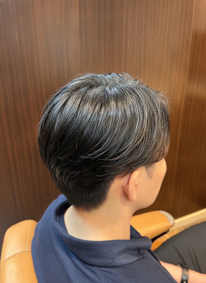 毛流れパーマ