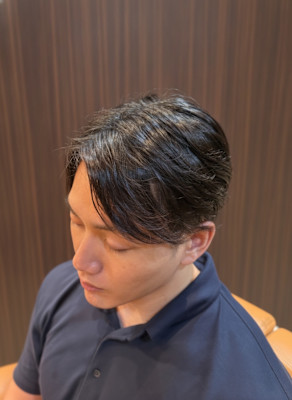 毛流れパーマ