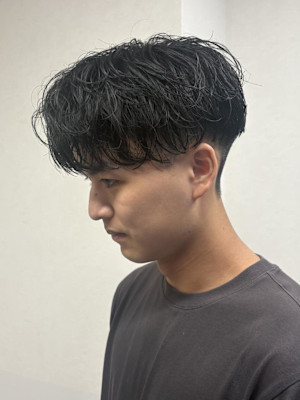 大人気おすすめ緩めシャドウパーマ◎中央林間リア