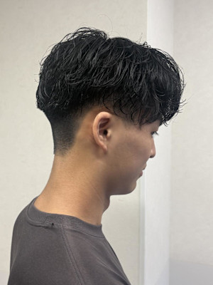 大人気おすすめ緩めシャドウパーマ◎中央林間リア