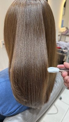 髪質改善ヘアカラー！ミルクティーベージュ！！