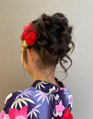 【松浦】ヘアアップ