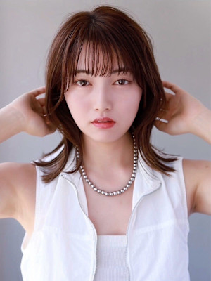 大人可愛い20代30代40代◎小顔カットくびれミディボブルフ