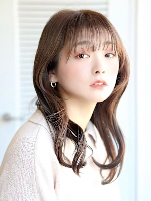 大人可愛い20代30代40代◎イメチェンフルバング似合わせカ