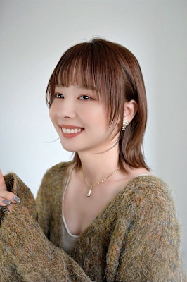 大人可愛い◎イメチェン似合わせカットフルバングレッドブラウン
