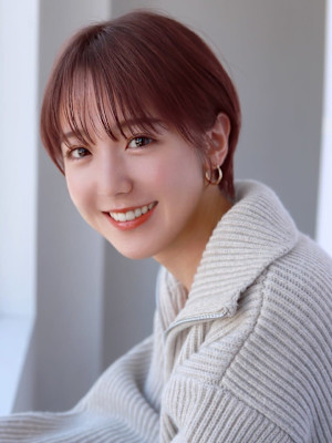 20代30代40代イメチェンフルバングレッドブラウン似合わせ