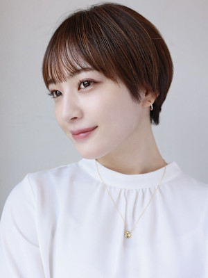 大人可愛い◎20代30代40代イメチェンフルバング似合わせカ
