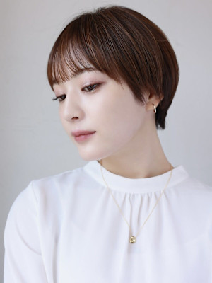 大人可愛い◎20代30代40代イメチェンフルバング似合わせカ