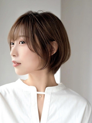 大人可愛い◎20代30代40代フルバングイメチェン似合わせカ