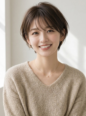 池袋 大人ショートヘア ハンサムショート ショートボブ コタ