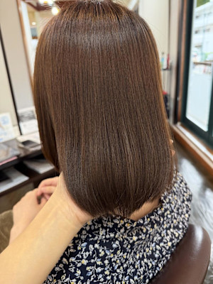 髪質改善ストレート