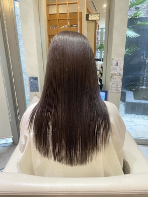艶感ラベンダーグレージュ