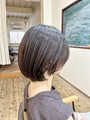 ４０代・きれいめショートボブ✩