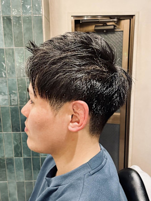 【20代 男性】カジュアルツーブロック