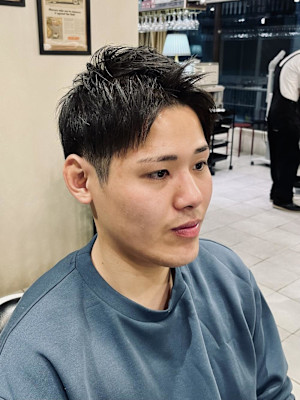 【20代 男性】カジュアルツーブロック