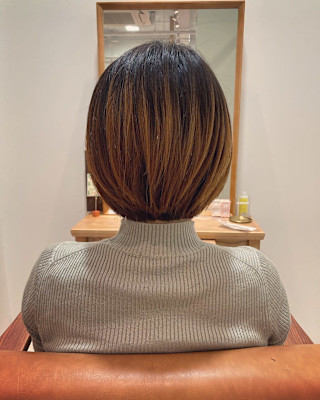 大人丸みショート
