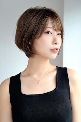 大人可愛い◎イメチェン似合わせカットハッシュカット