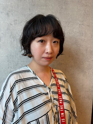 ボブショート ニュアンスパーマ