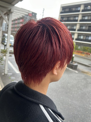 ワインレッドカラー