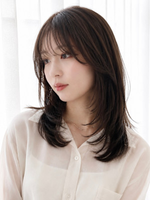 レイヤーカット/大人ミディアム/池袋/20代30代40代