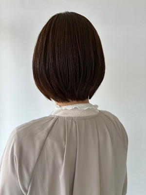 大人ショート／ベージュカラー／30代／40代／50代いい