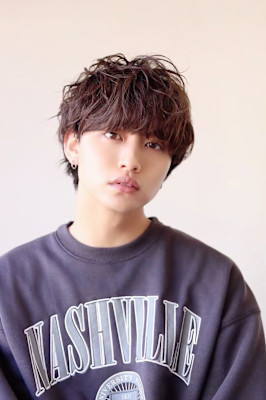 MEN'S HAIRマッシュパーマショートスタイル