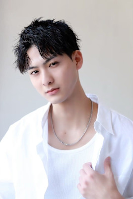 MEN’S HAIR マッシュパーマアッシュブラックカルマパ