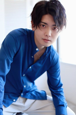 MEN’S HAIR マッシュパーマアッシュブラックカルマパ