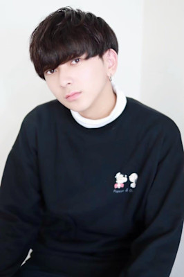 MEN’S HAIR マッシュパーマアッシュブラックカルマパ