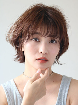 大人可愛い20代30代40代◎イメチェン似合わせカットフルバ