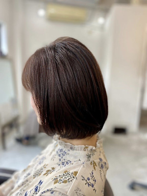20代30代40代レッドブラウン似合わカットイメチェンヘアス