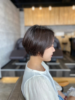 20代30代40代レッドブラウン似合わカットイメチェンヘアス