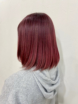 20代30代40代ピンク似合わカットイメチェンヘアスタイル