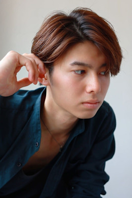MEN’S HAIR カルマパーマのアッシュブラック