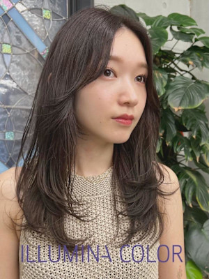 20代　髪質改善 イルミナカラー