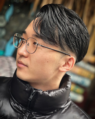 サイドパート 本厚木床屋 本厚木バーバー