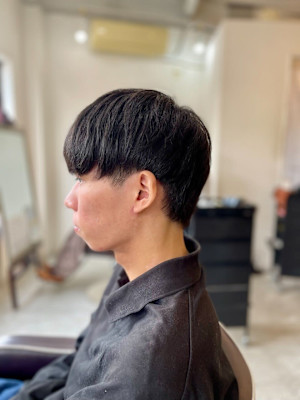 MEN'S HAIRマッシュパーマウルフカルマパーマ