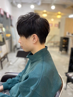 MEN'S HAIRマッシュパーマウルフカルマパーマ