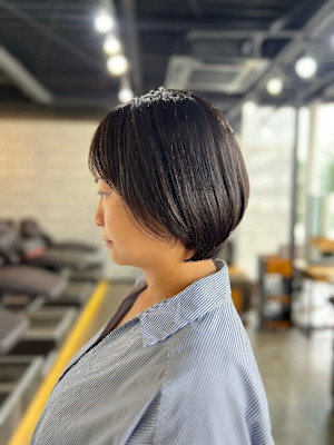 大人可愛い20代30代40代◎シアーカラーショートヘア