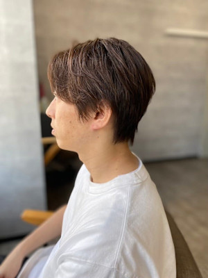 MEN'S HAIRカルマパーマアッシュブラック