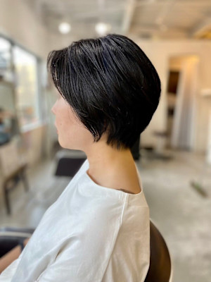 大人可愛い20代30代40代◎シアーカラーショートヘア