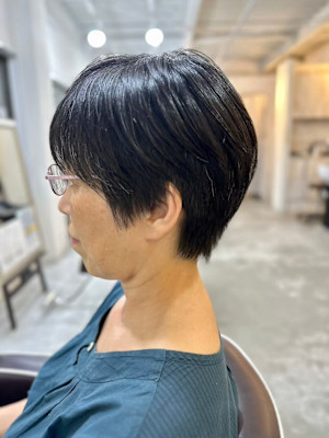 大人可愛い20代30代40代◎シアーカラーショートヘア