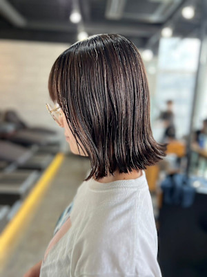 魅力倍増カール似合わせカットフルバング
