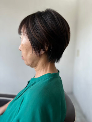 大人可愛い20代30代40代◎ショートヘア毛先カール