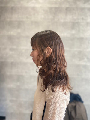 20代30代40代◎ 魅力倍増カールセミディシアカラー