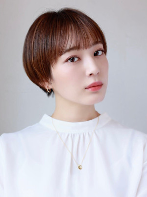 大人可愛い20代30代40代◎シアーカラーショートヘア
