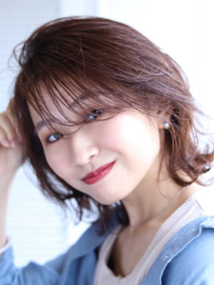 大人可愛い20代30代40代◎セミディカールシアカラー