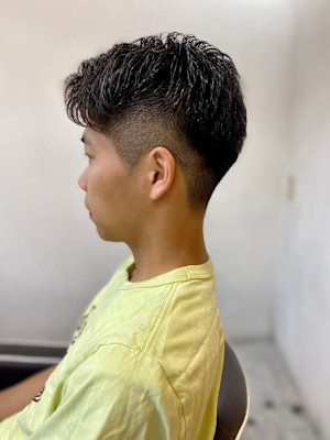 MEN’S HARE アッシュブラックベリーショート