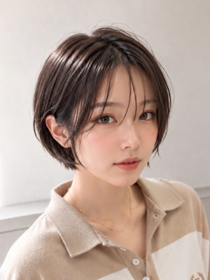 モカグレージュハッシュショート【suiw】昭和町/阿倍野