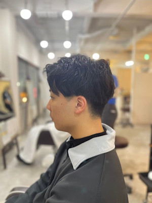 MEN'S HAIR刈り上げマッシュ